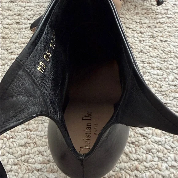 Dior leather bow booties - Picture 13 of 17